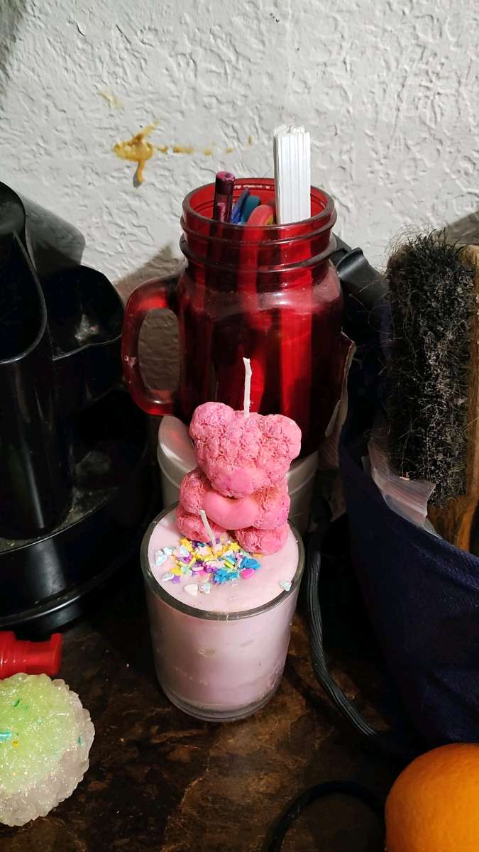 Louis vuitton versace and Chanel candles