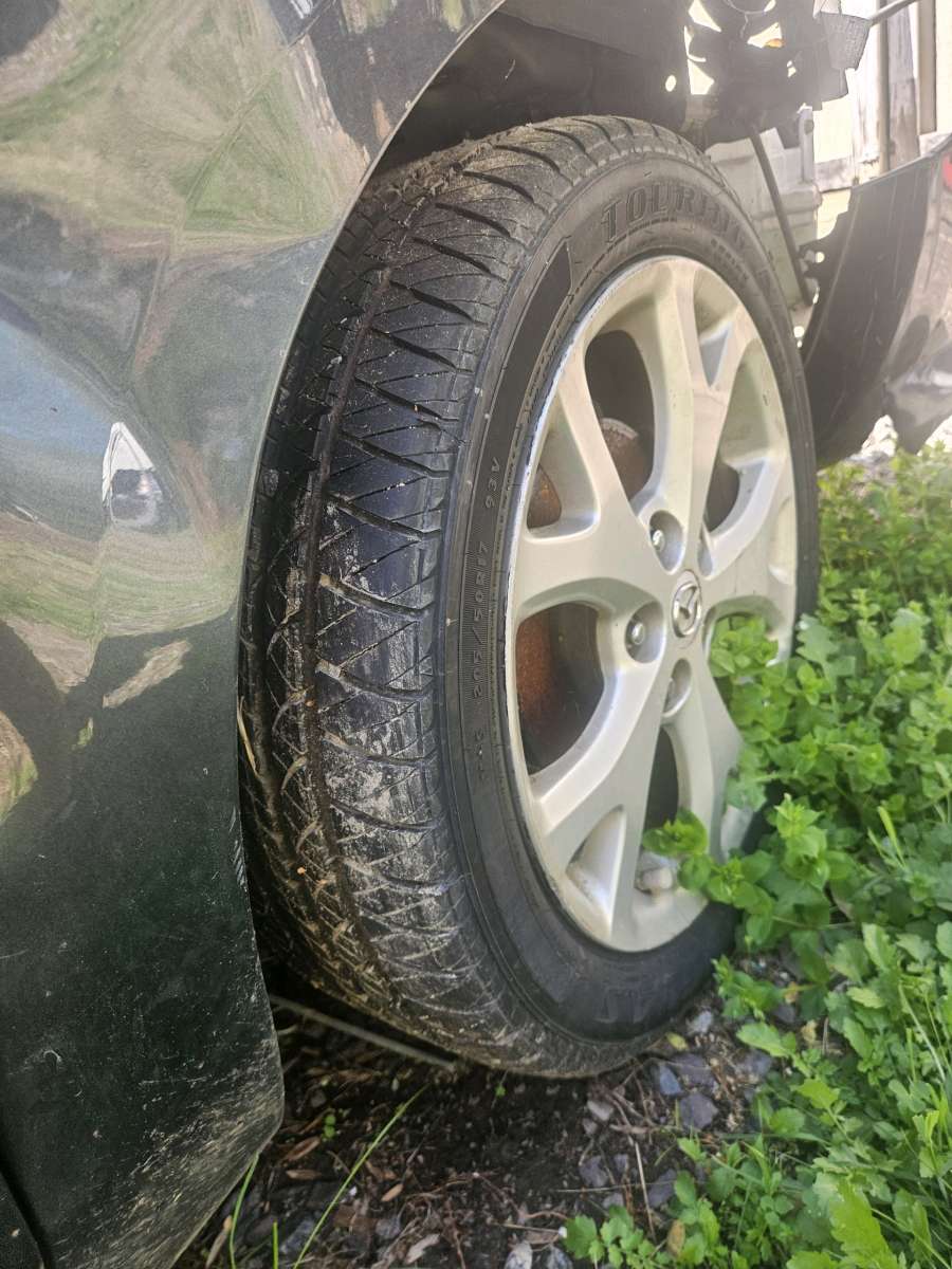 ALL 4 TIRES AND WHEELS