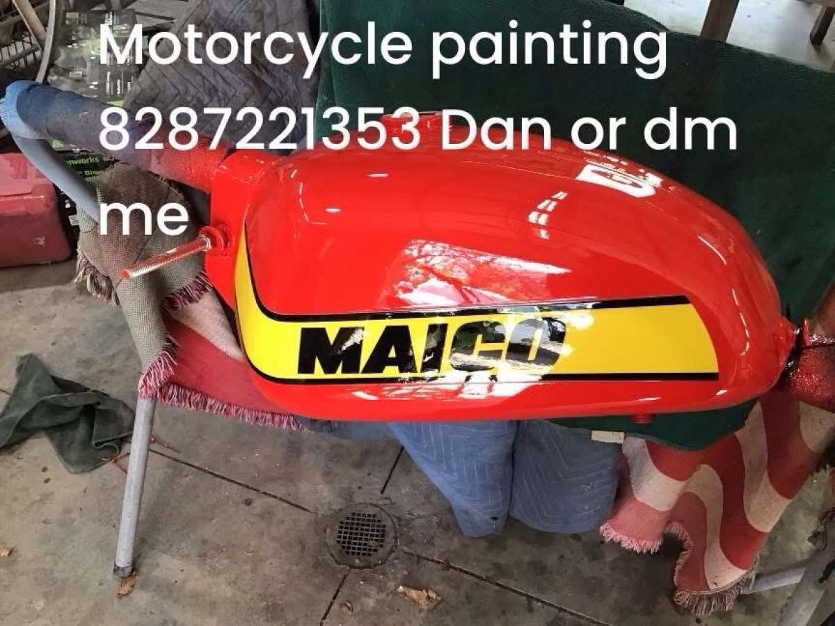 motorcycle painting service