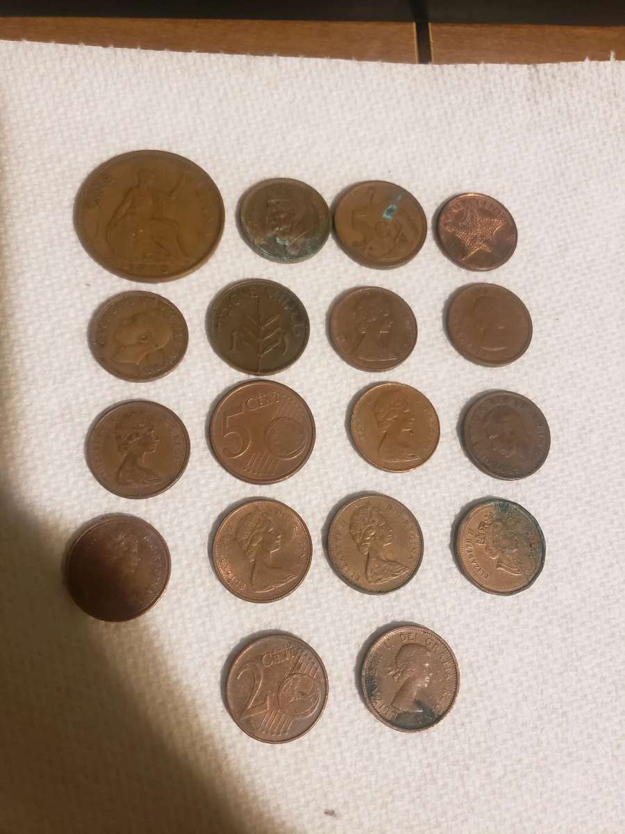 miscellaneous international coin lot older dates