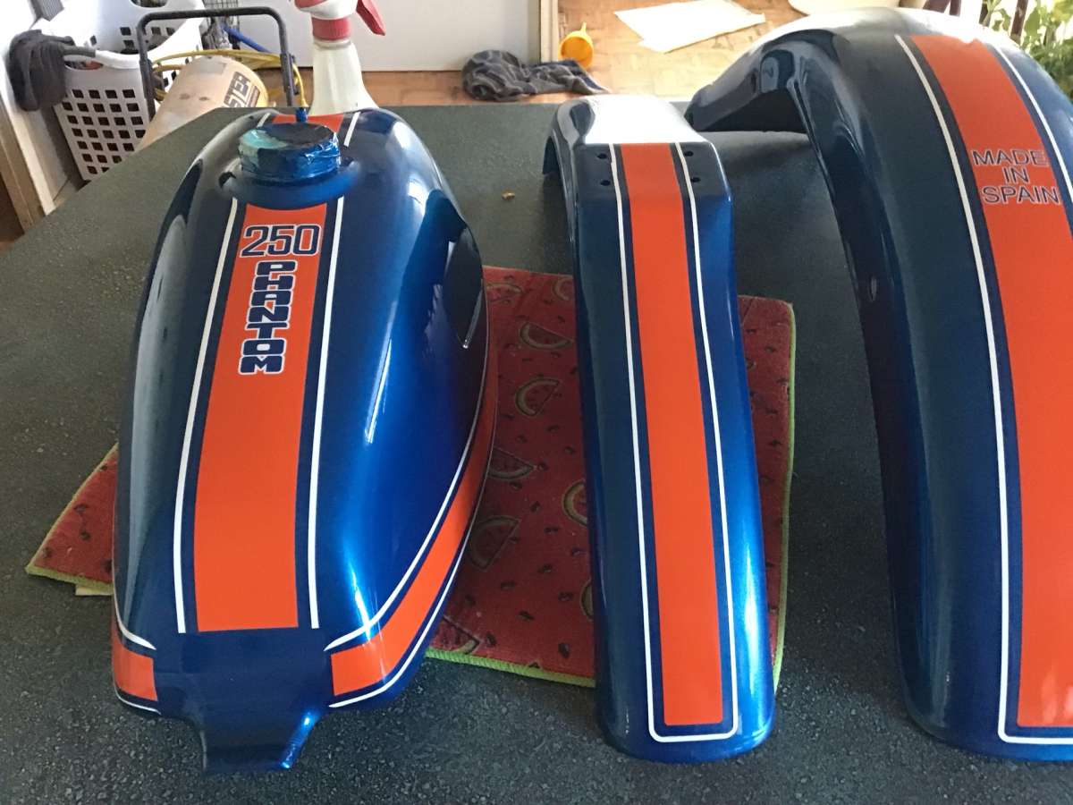 motorcycle painting service