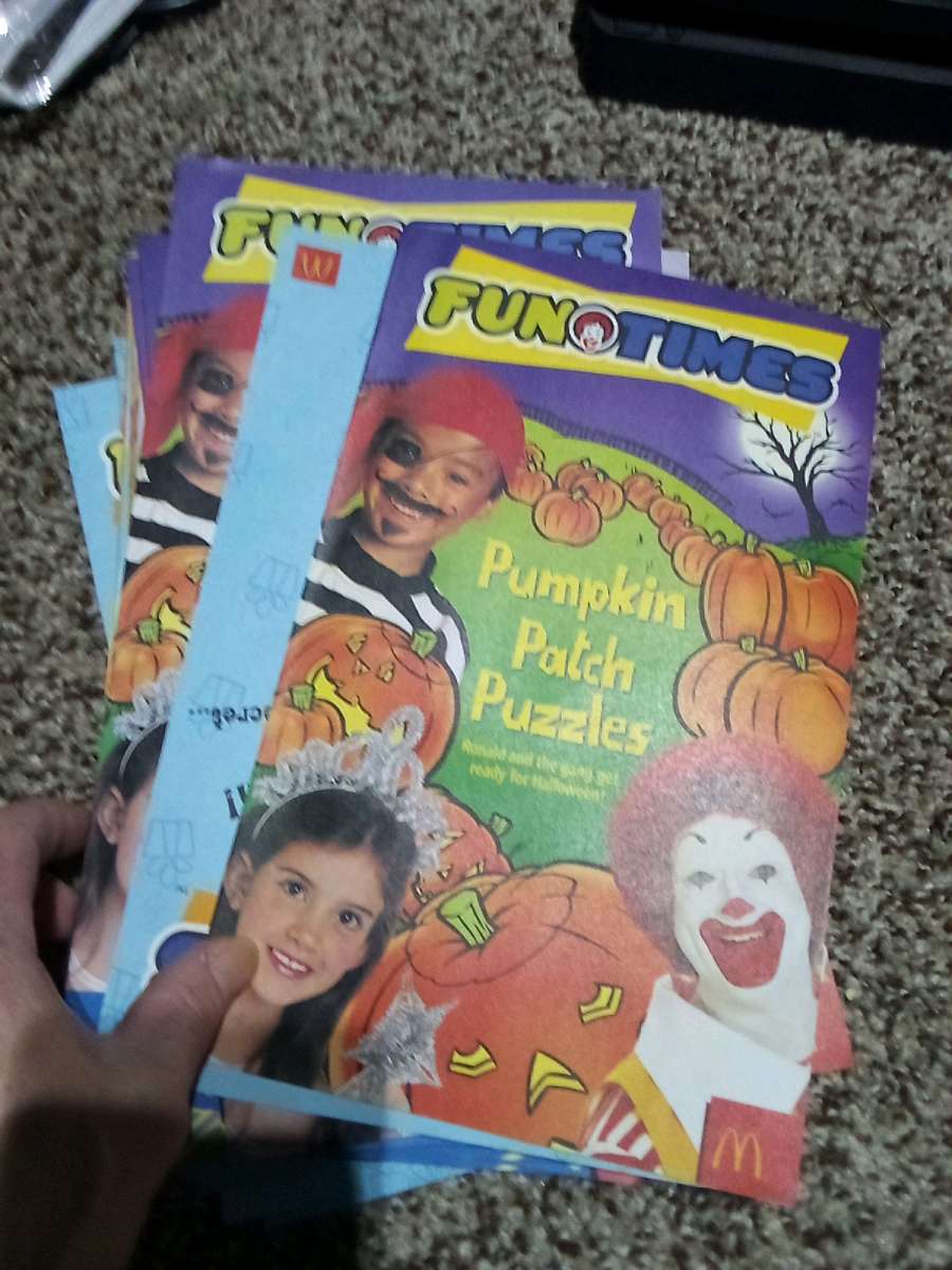 mcdonalds comic books 1999