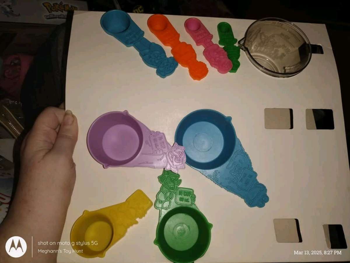 Vtg Complete Sesame Street Measuring Set