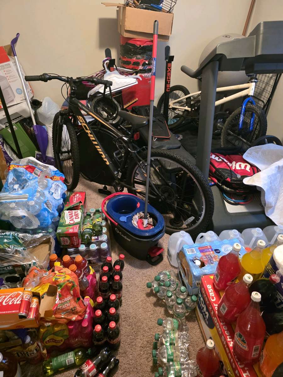 Schwinn bike with helmet