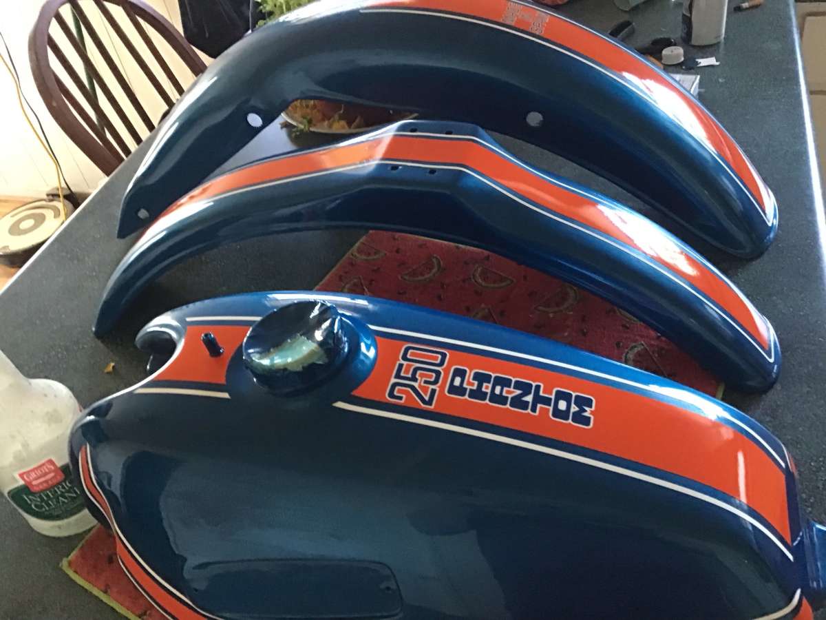 motorcycle painting service