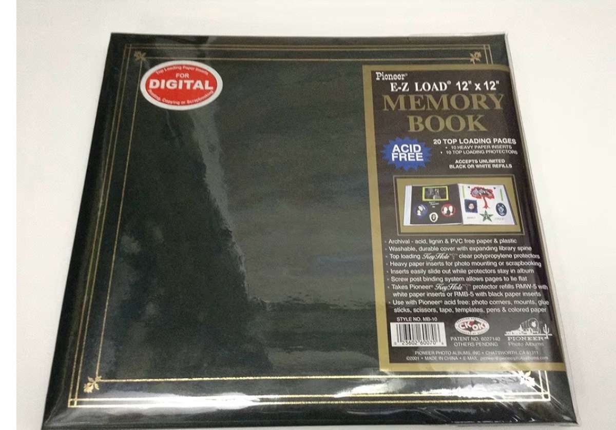 Pioneer Photo Albums Mb10 EzLoad Deluxe Memory Book 12 X 12