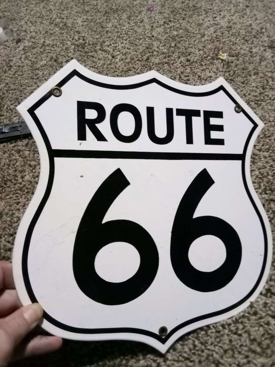 route 66 sign