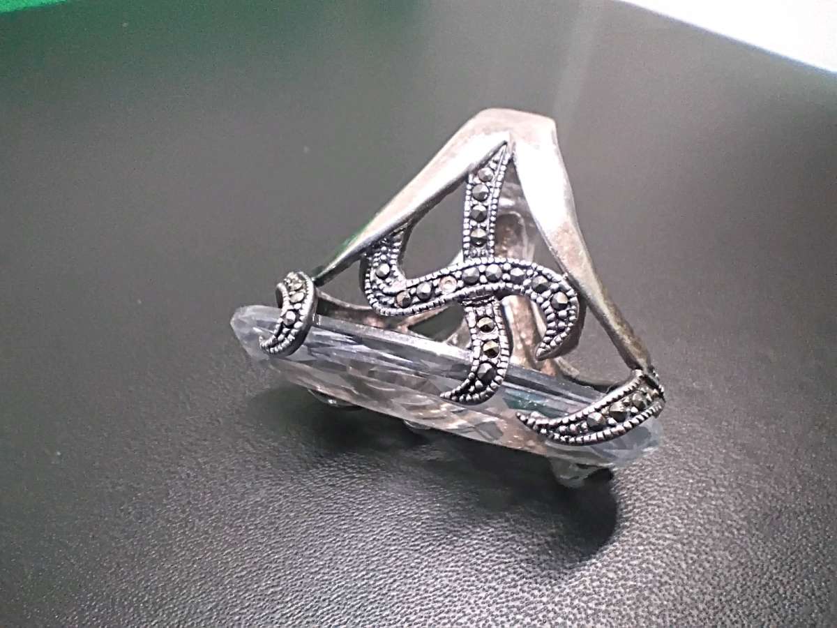 Taxco 925 silver Masquarite ring