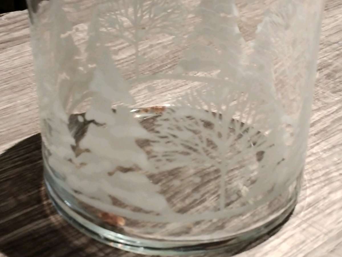 xmass jar and night light