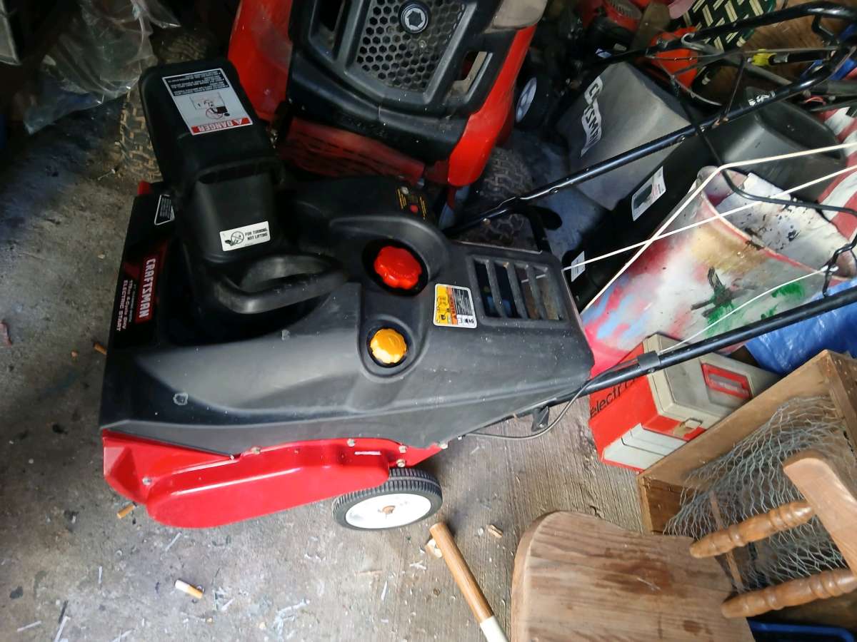 Snowblower craftsman
