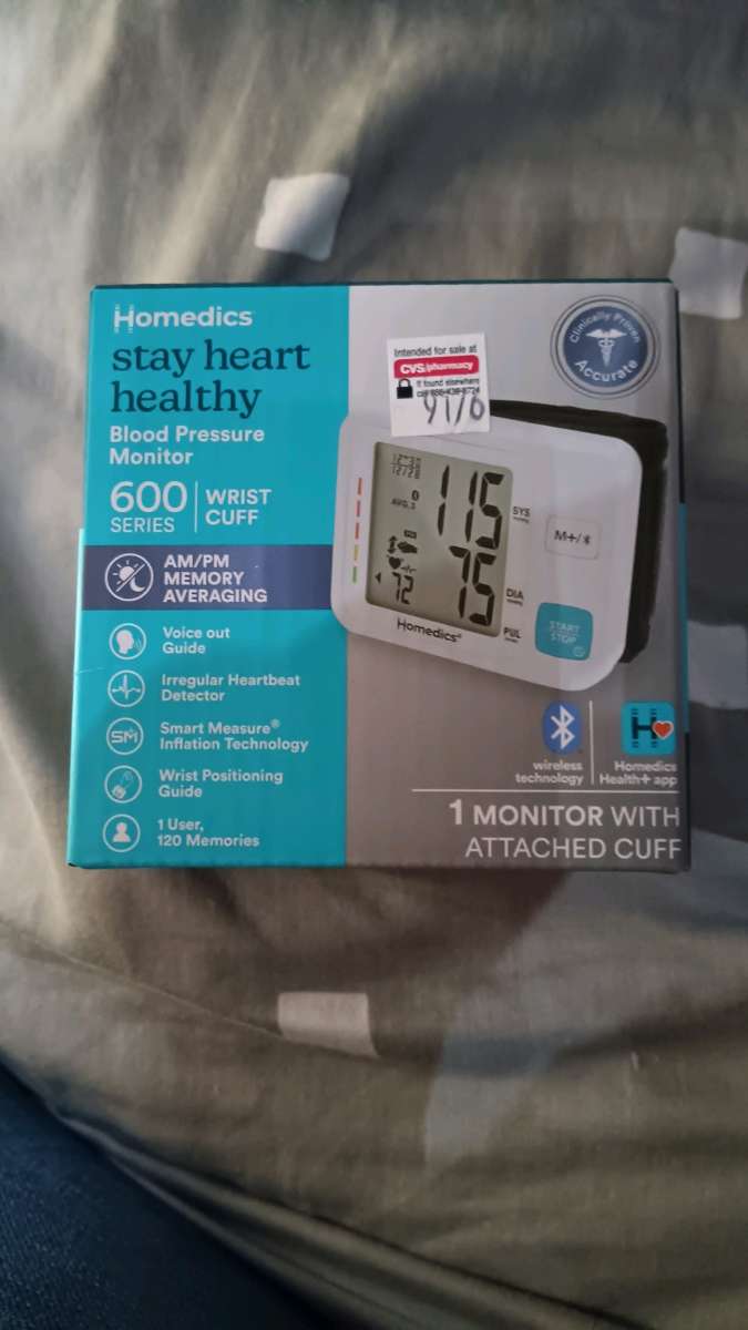 homedics blood pressure cuff