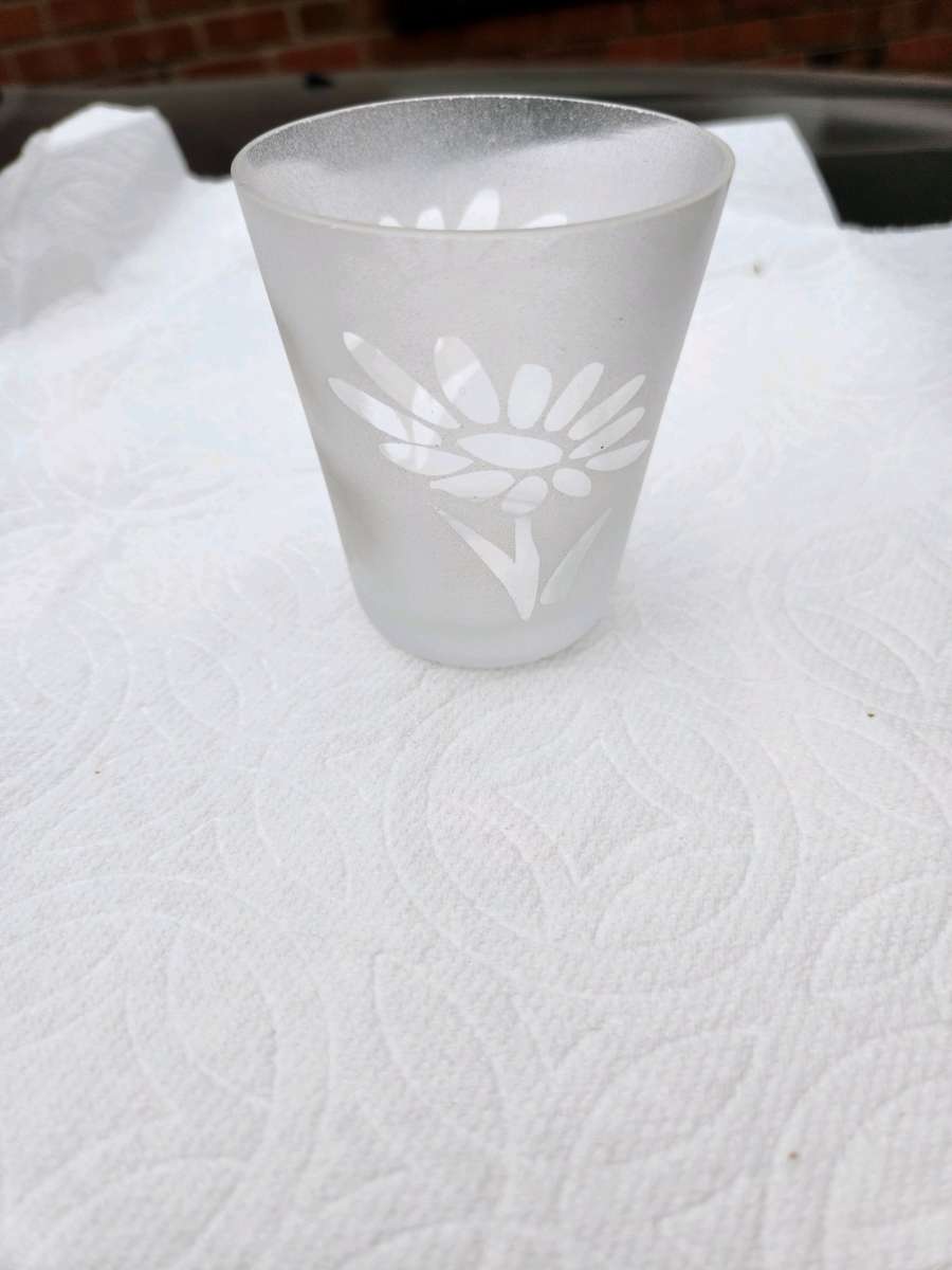 crystal candle holder