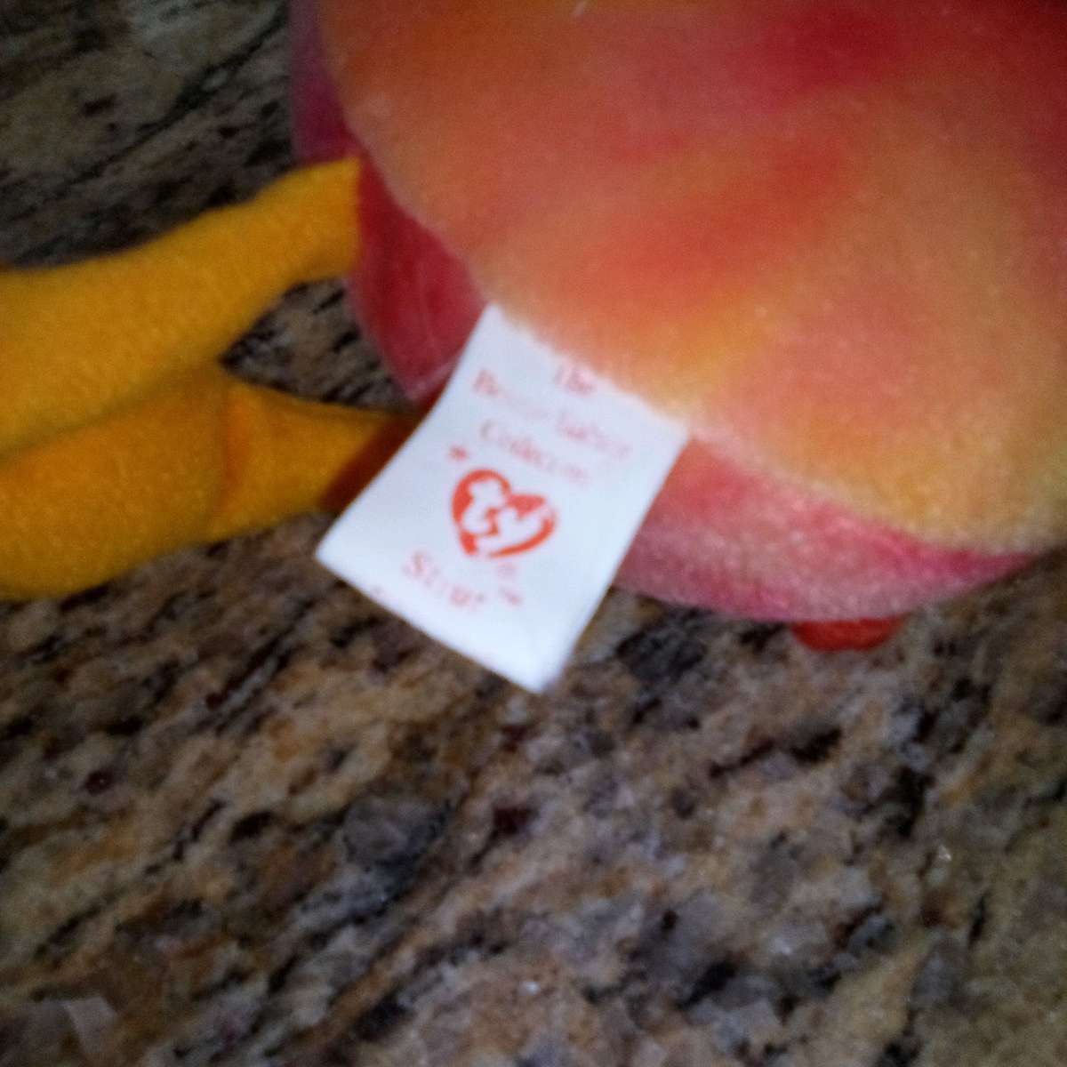 ty STRUT BEENIE BABY Very rare with error