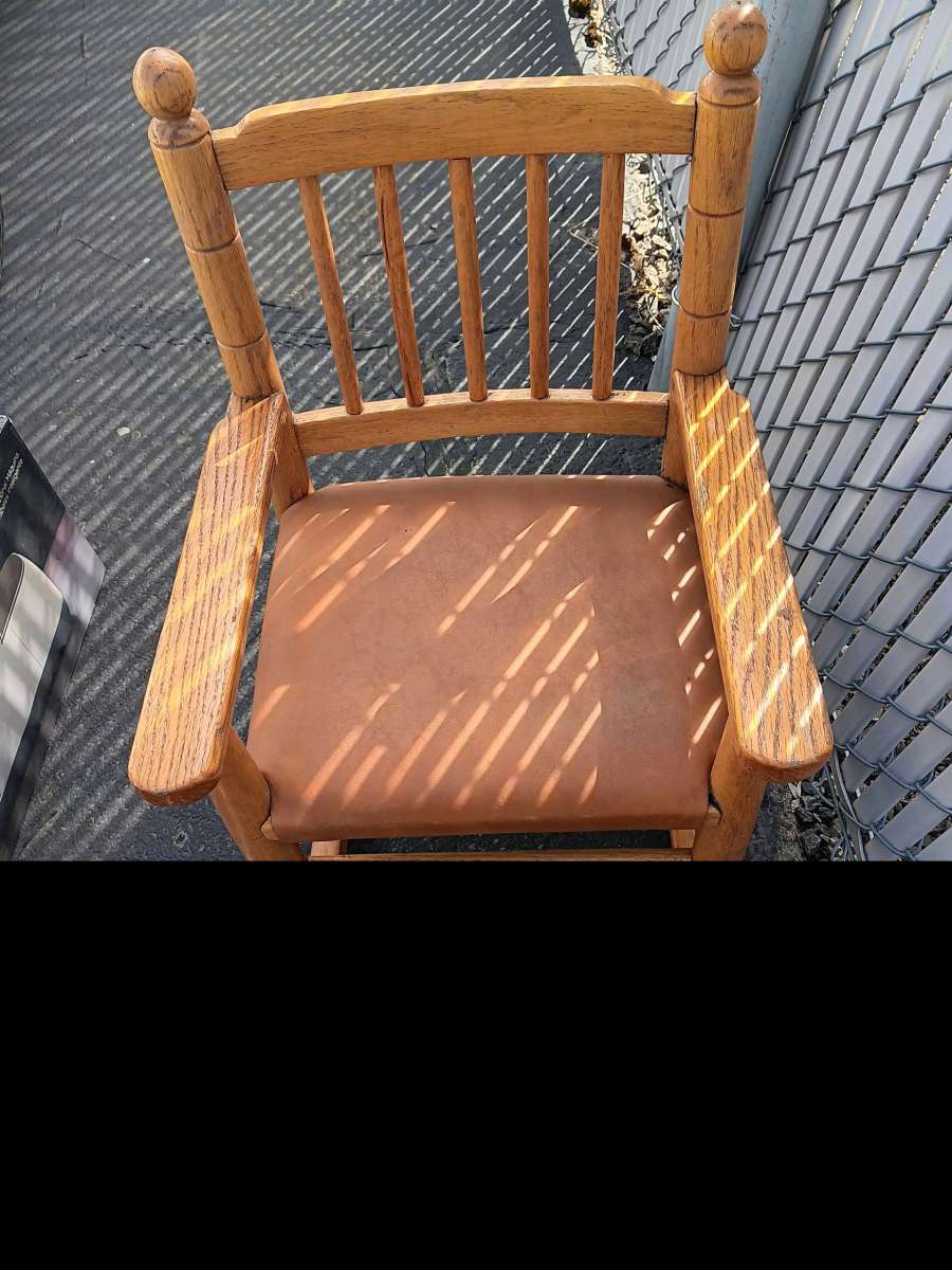 Vintage Childrens Rocking Chair