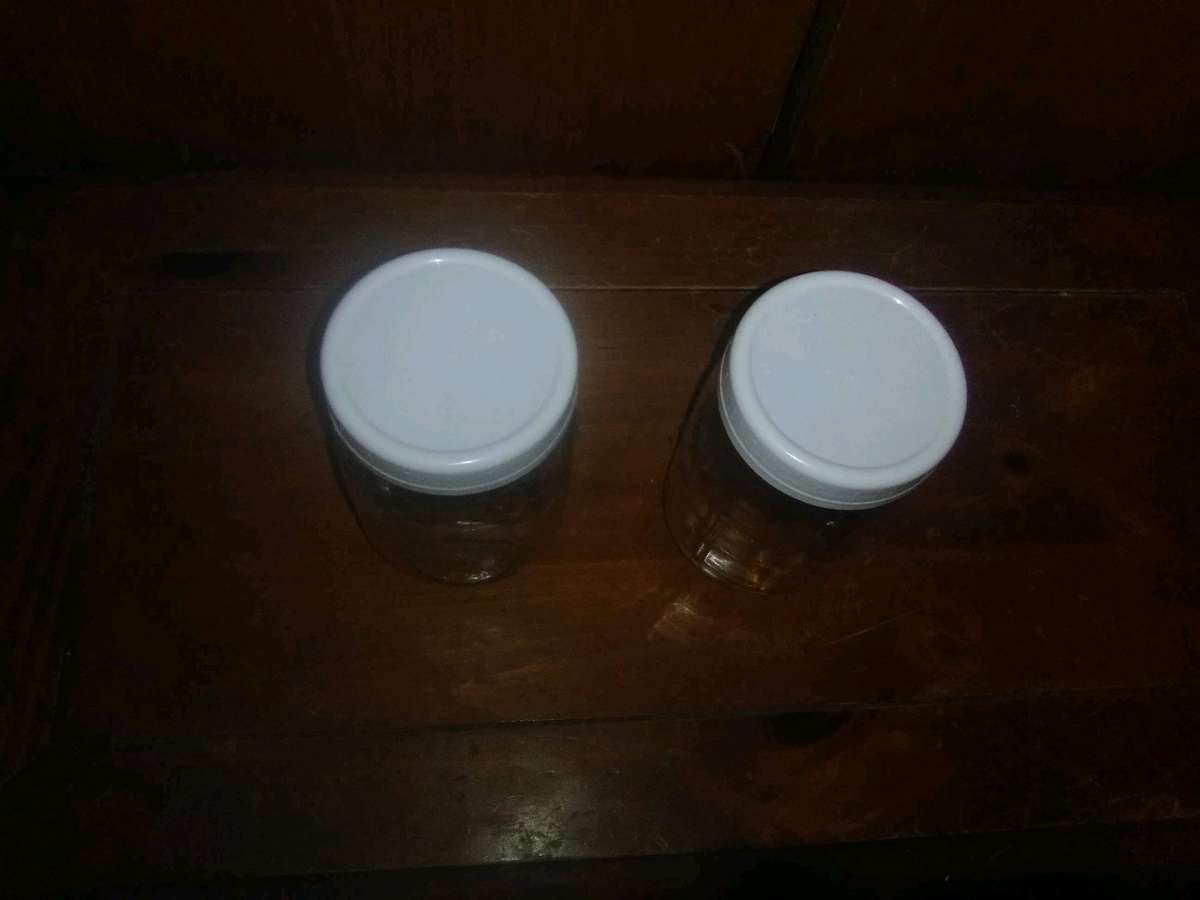 two jars havent been used in a while they are in good shape
