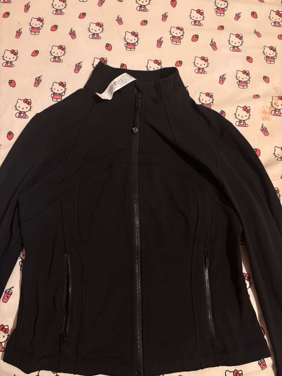 black Lululemon define jacket