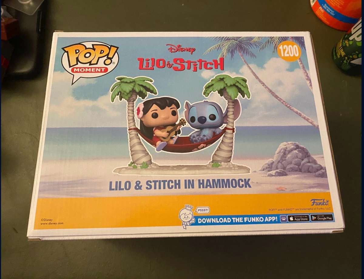 Hammock with stitch and lilo