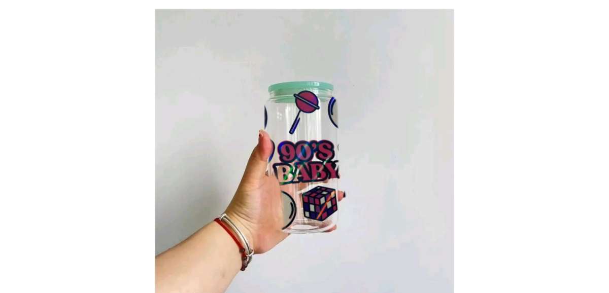 16 Oz 90s baby glass Libbey