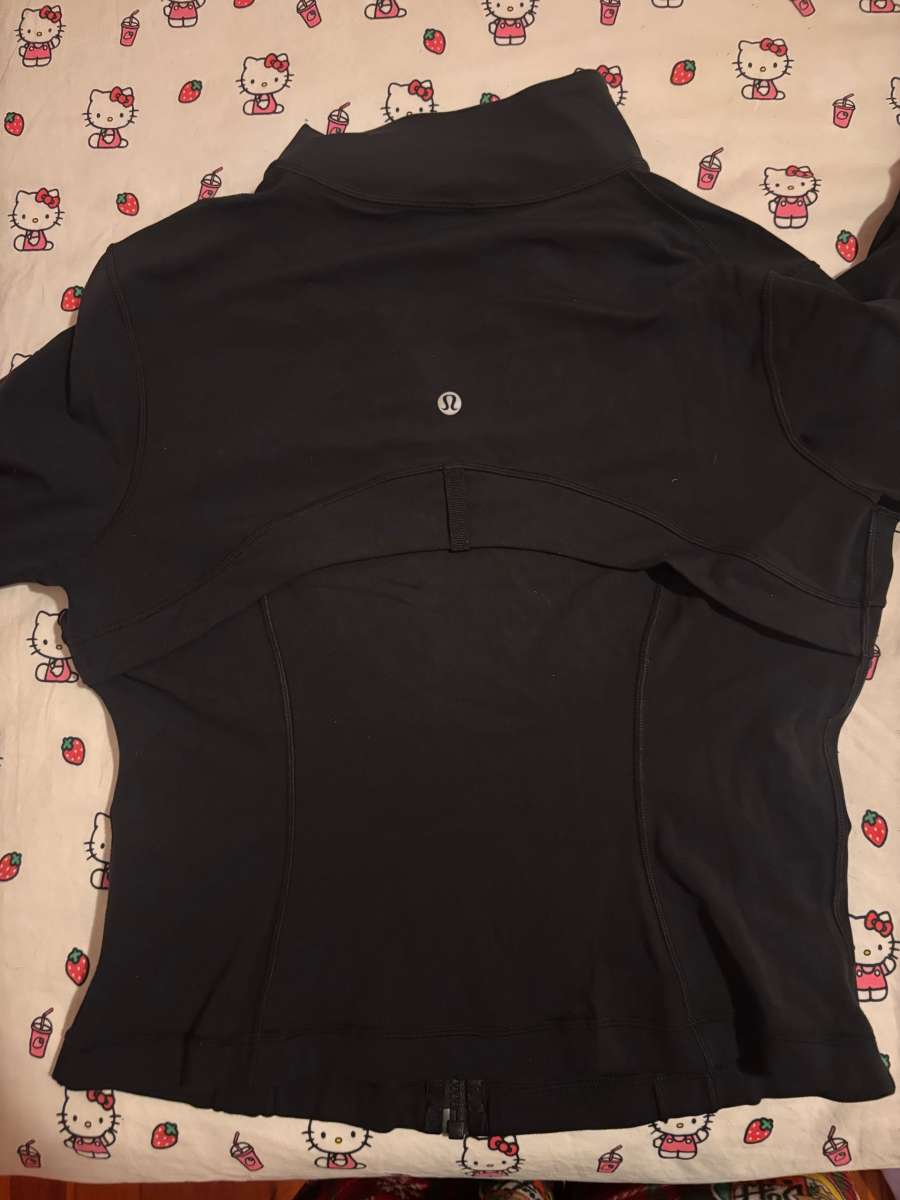 black Lululemon define jacket