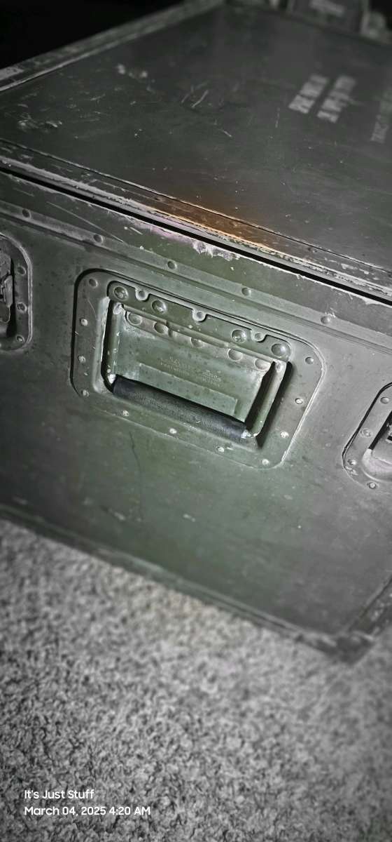Vintage Military Storage