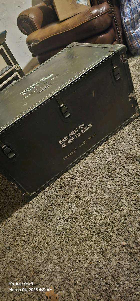 Vintage Military Storage