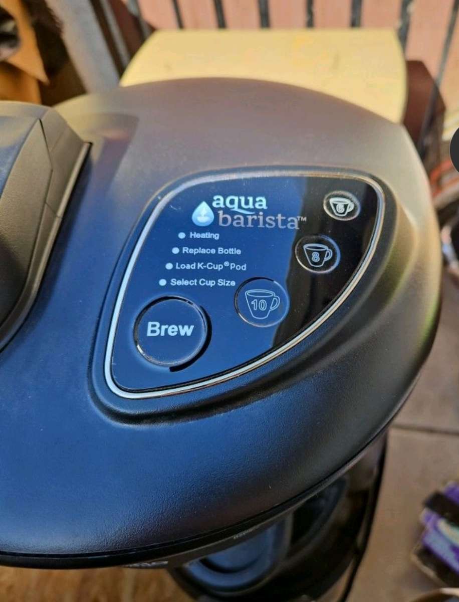 Aqua Barista Water Dispenser With Coffee Maker Hot  Cold