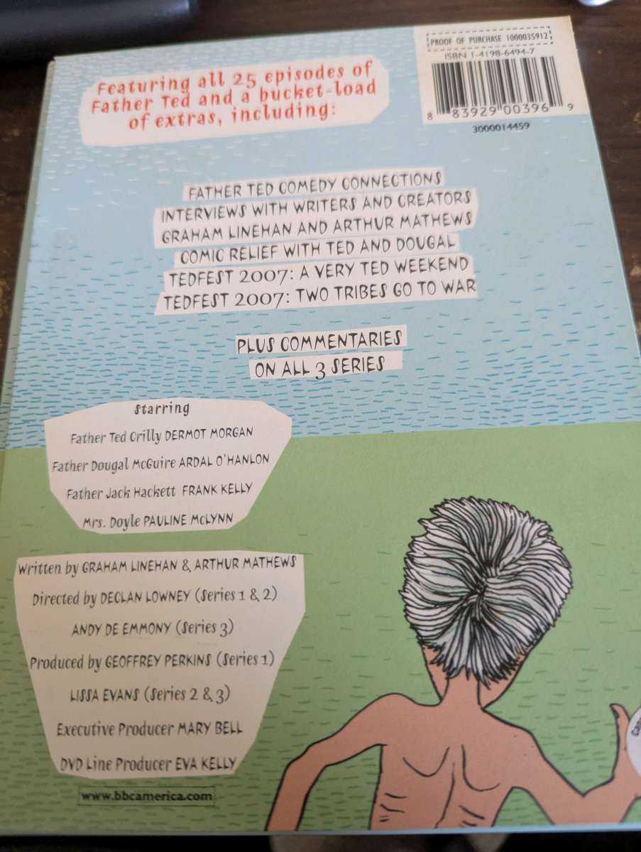 facher Ted featuring all 25 episodes DVDS 5 Disc