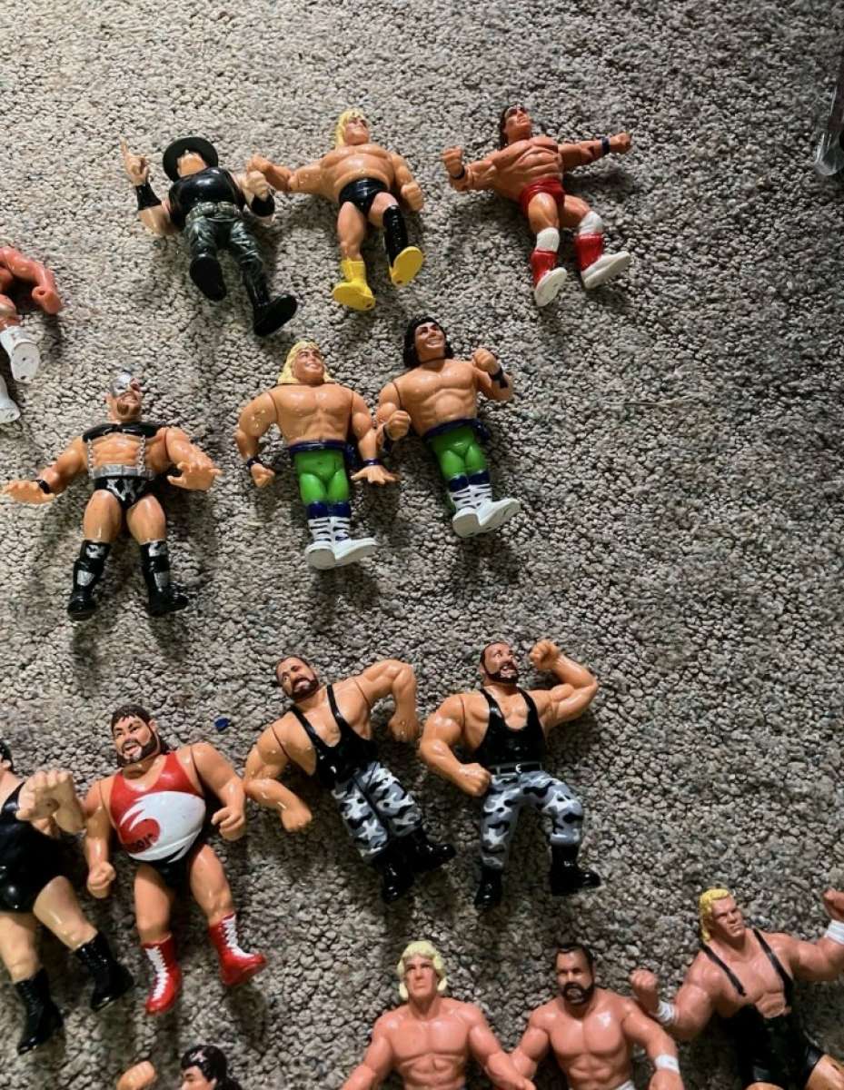 1990s Hasbro WWF Action Figures