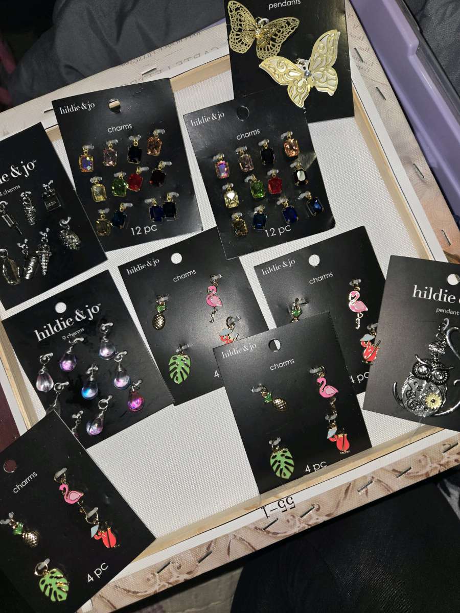 bundle of brand new charms an pendants selling together