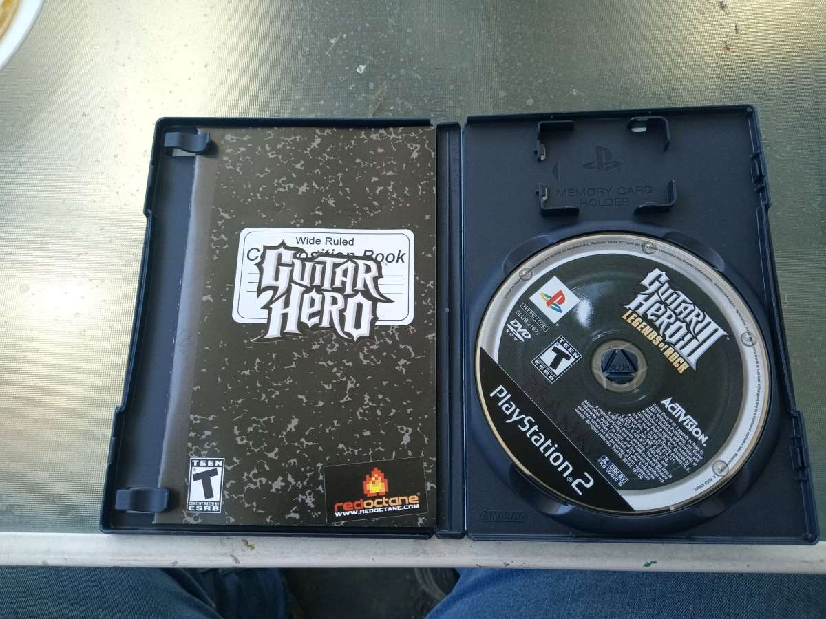 PS2 guitar hero