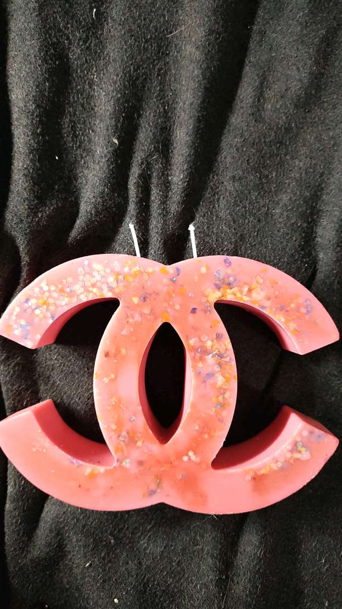 Louis vuitton versace and Chanel candles