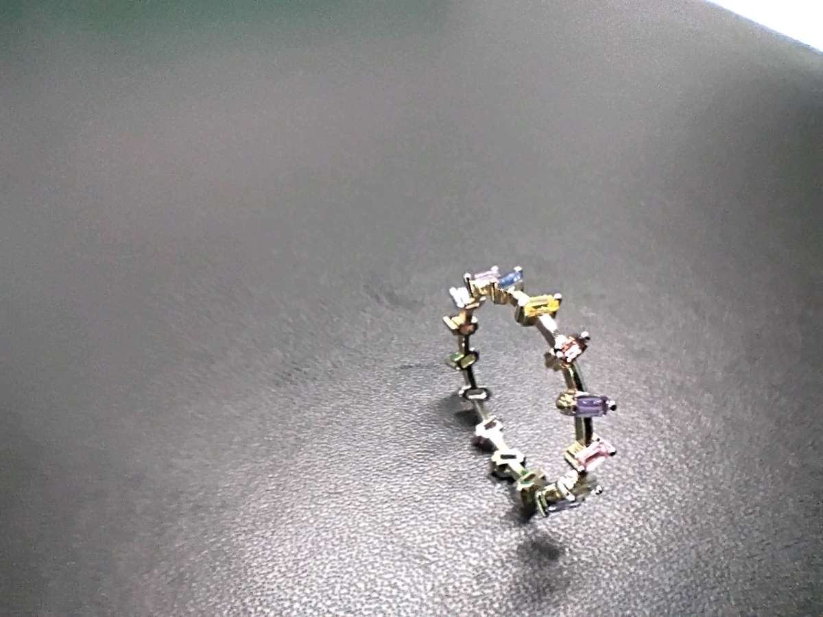 Susanna Kalan multicolor gemstone gold ring18kt