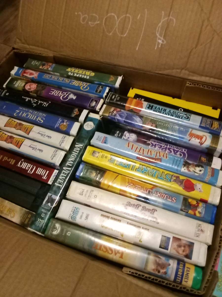 40 vhs movies
