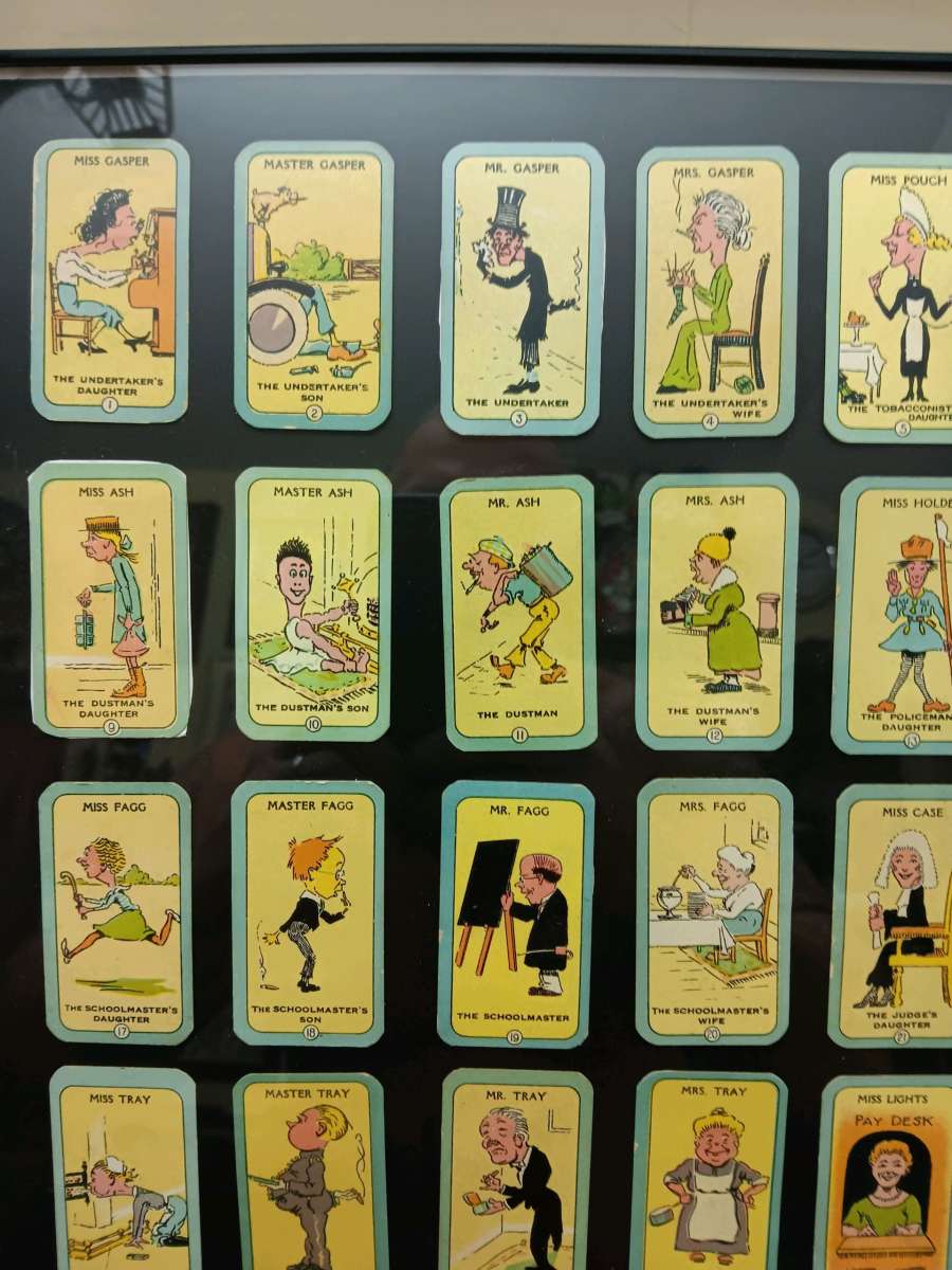 1920s full set of funny cards