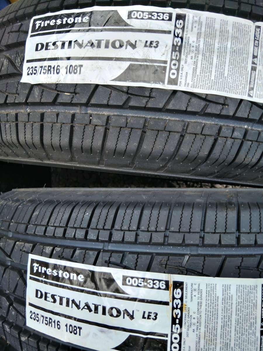 3 Brand New 16 inch Tires 2 different brands read details