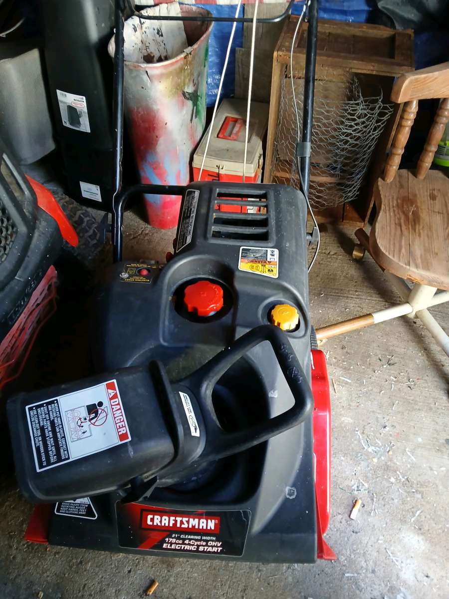Snowblower craftsman