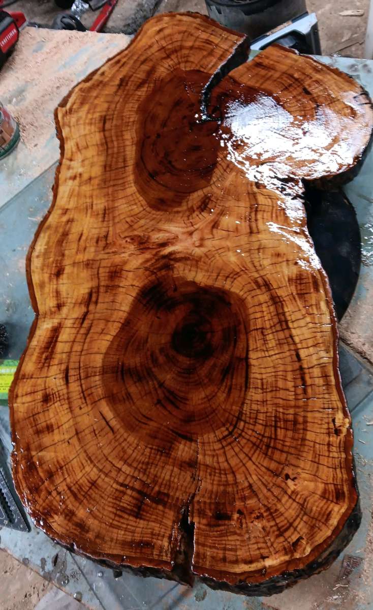 live edge coffee tables and end tables