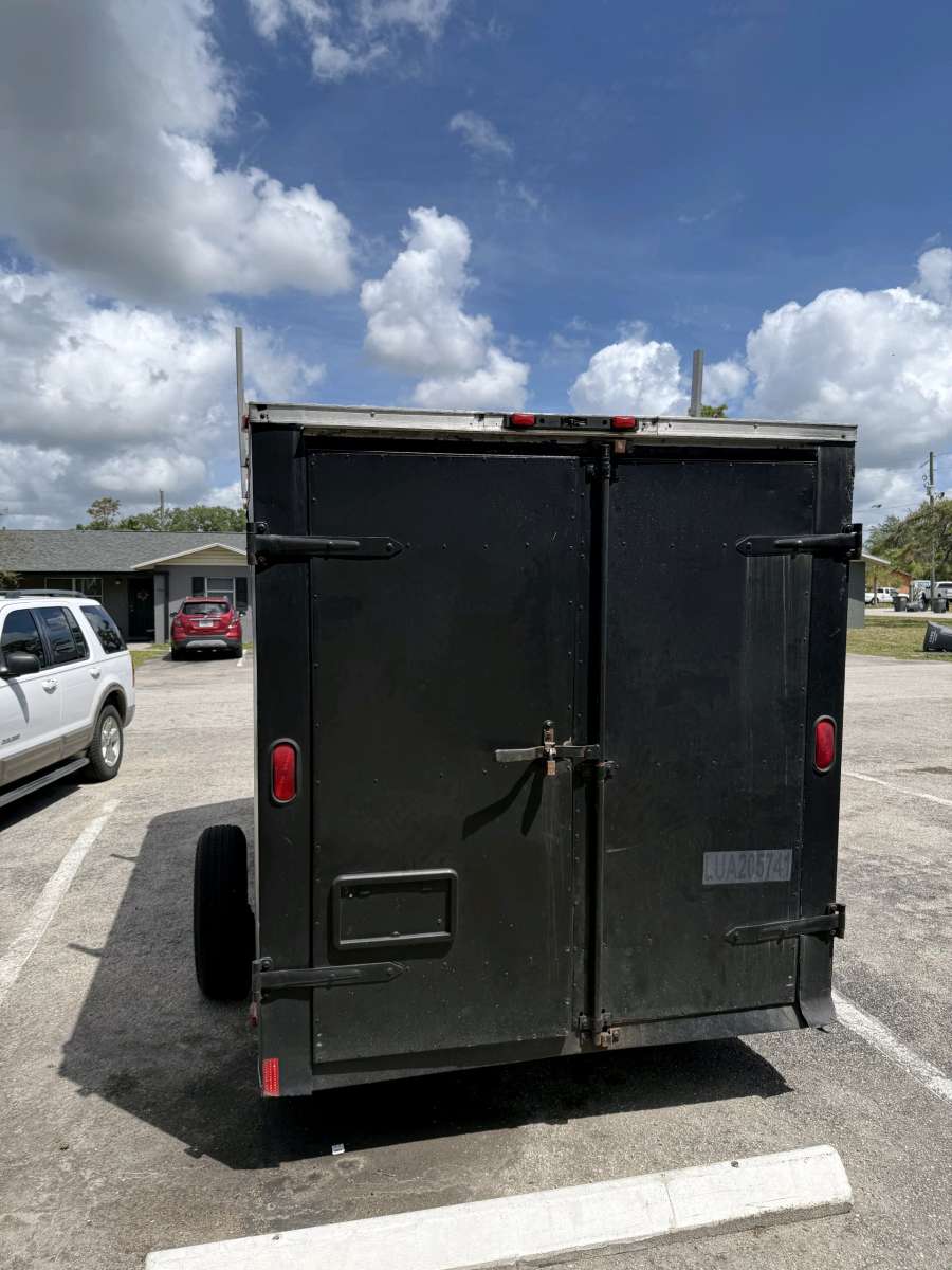 enclosed trailer