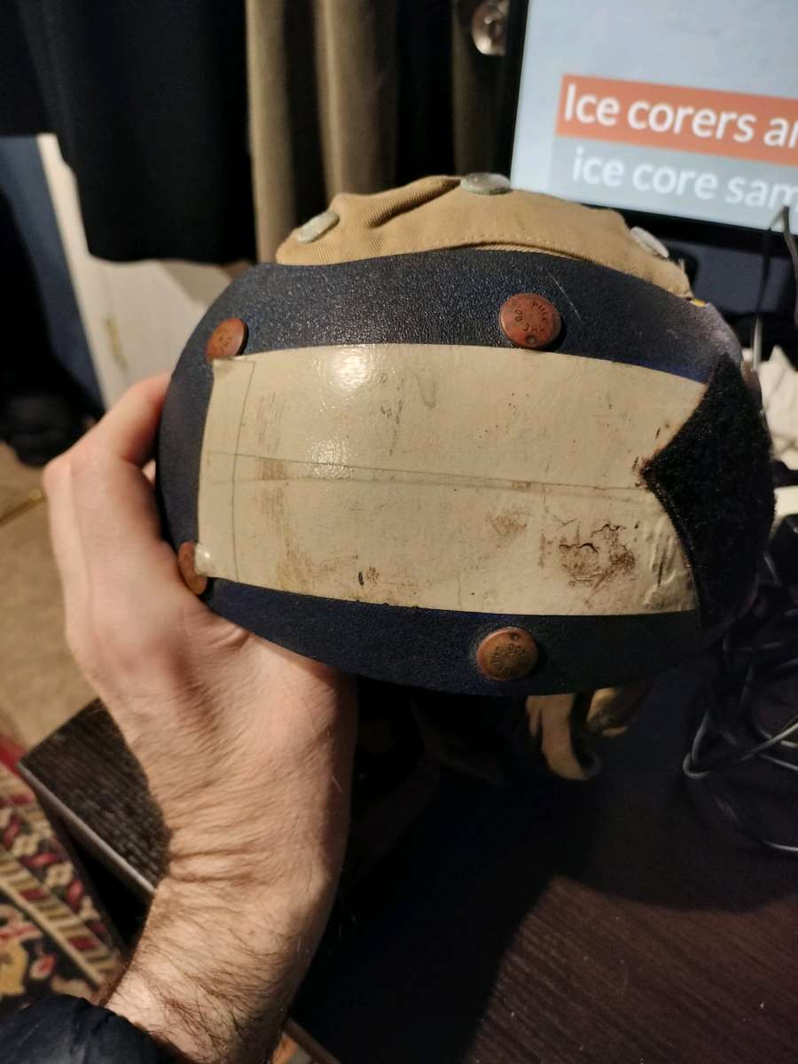 A US NAVY CREW HELMET USED or best offer