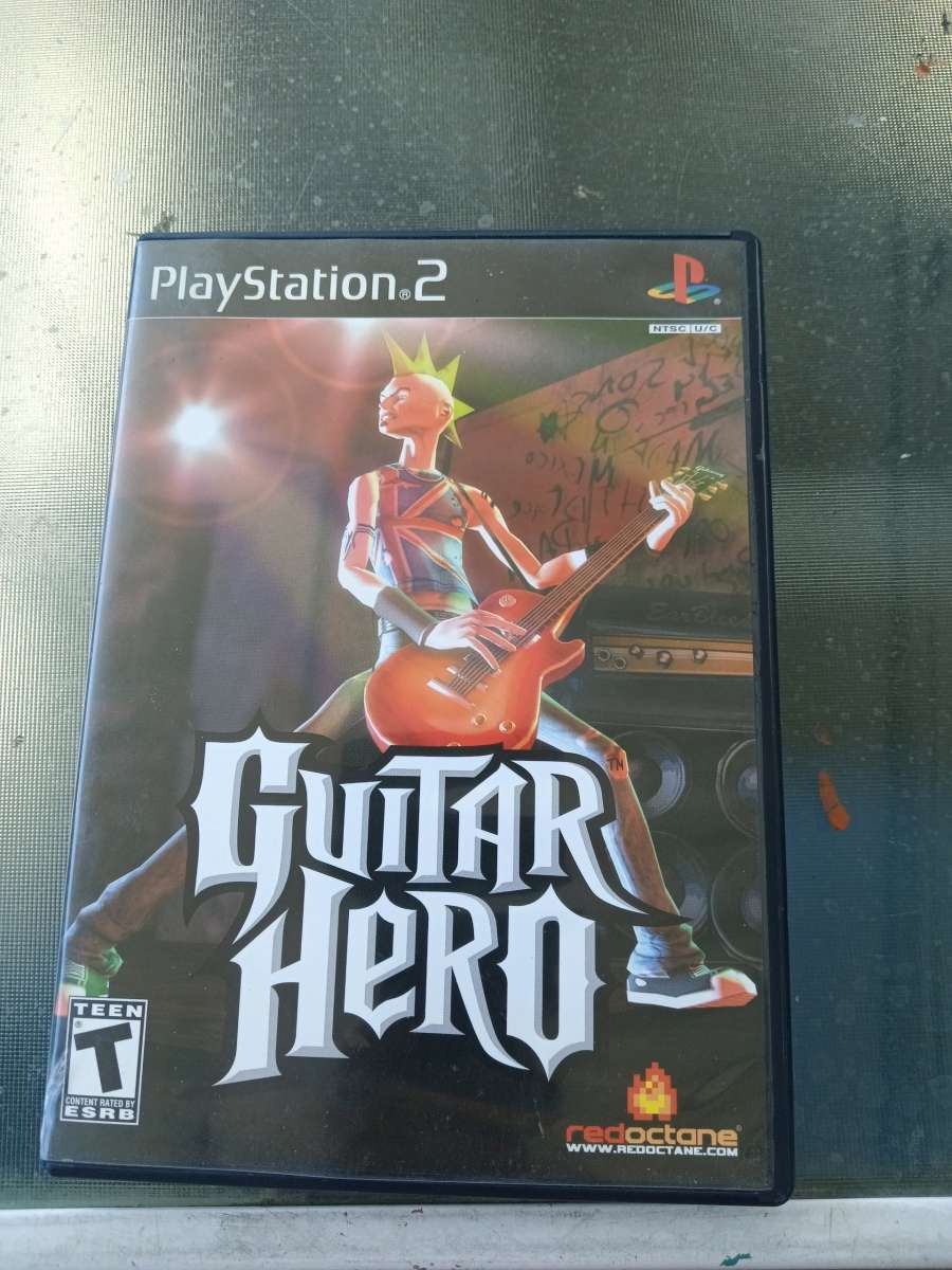 PS2 guitar hero