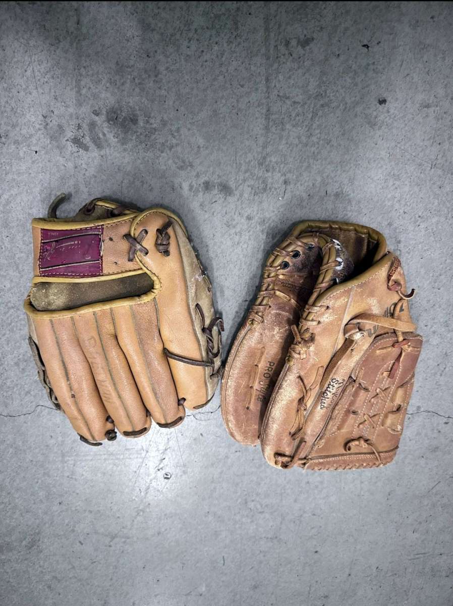 baseball gloves