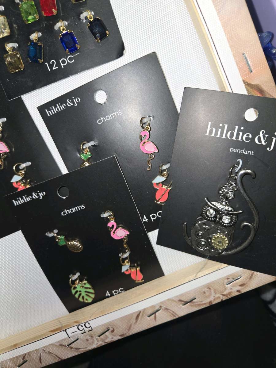 bundle of brand new charms an pendants selling together