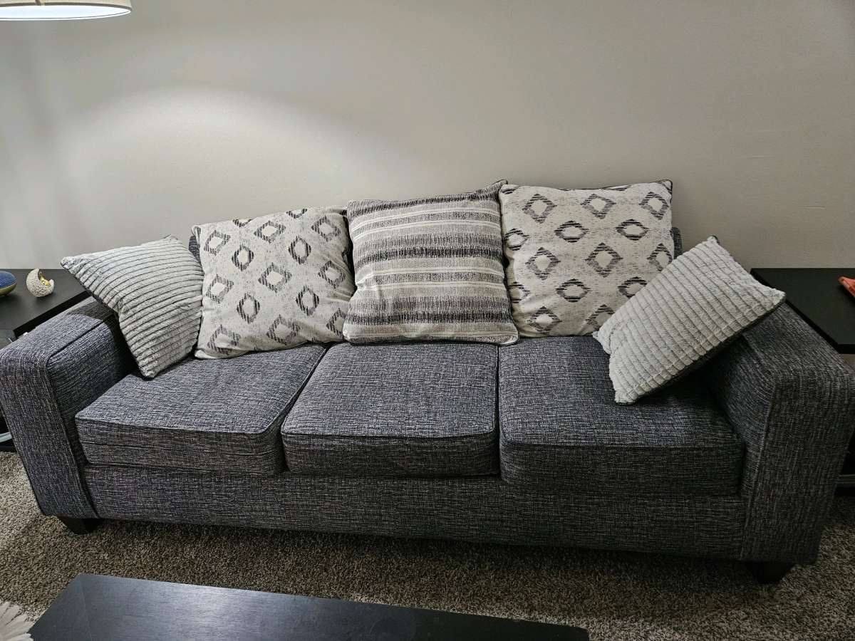 Grey couch