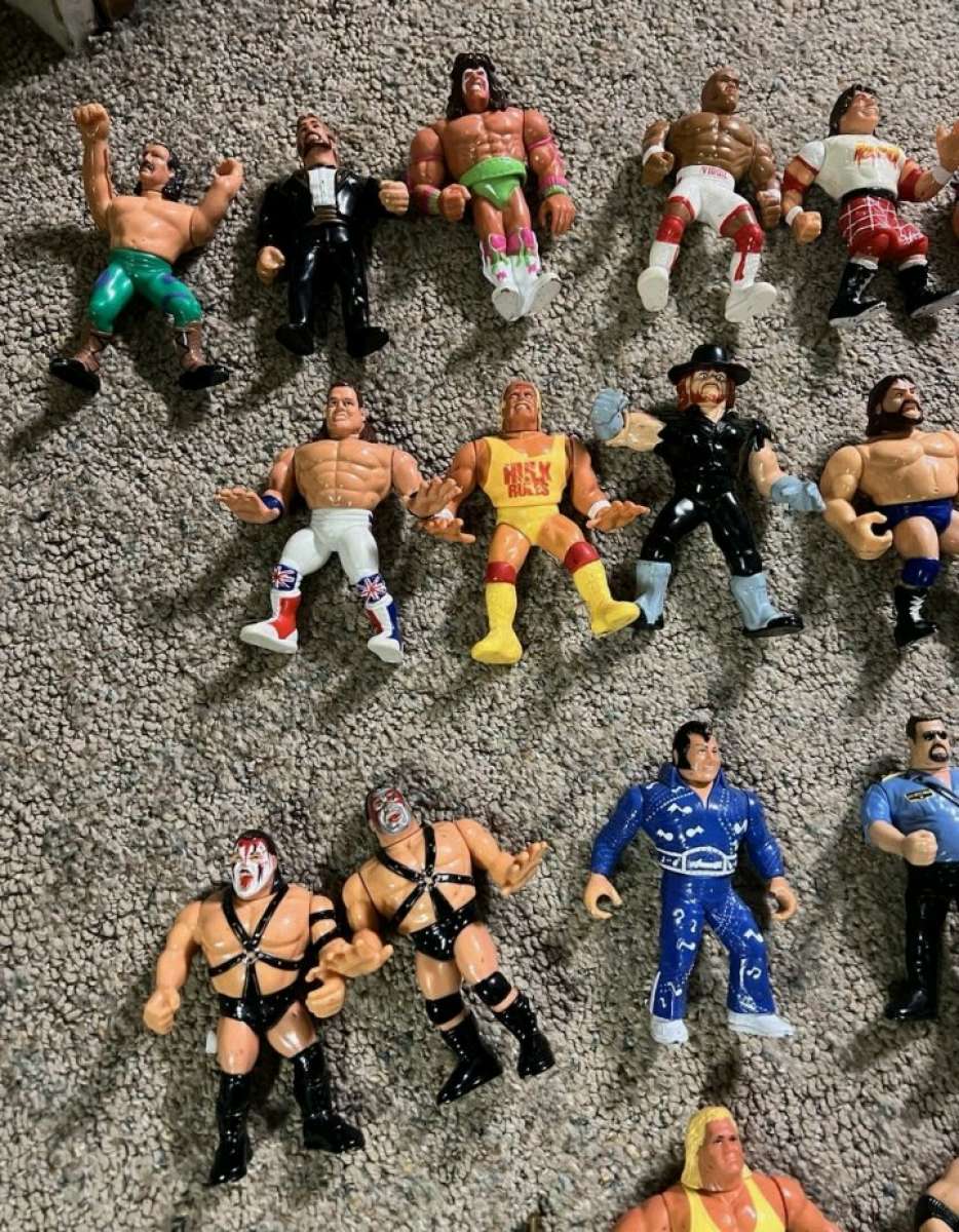 1990s Hasbro WWF Action Figures