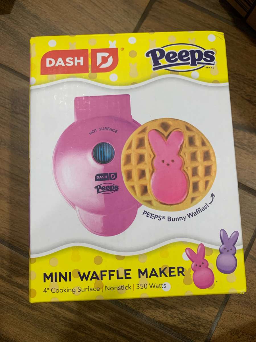 Peeps Mini Waffle Maker