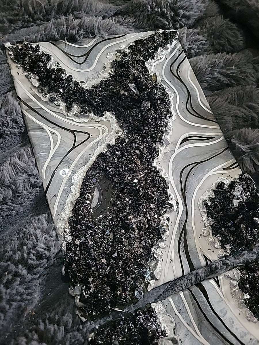 Epoxy and Geode Artwork