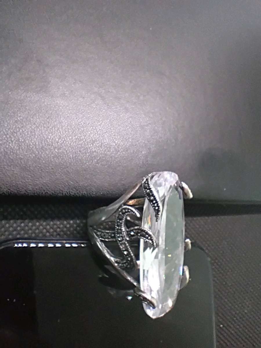 Taxco 925 silver Masquarite ring