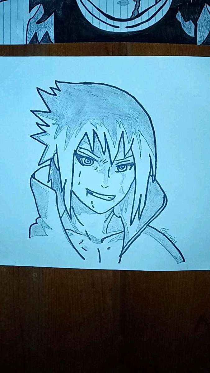 sauska pencil drawing