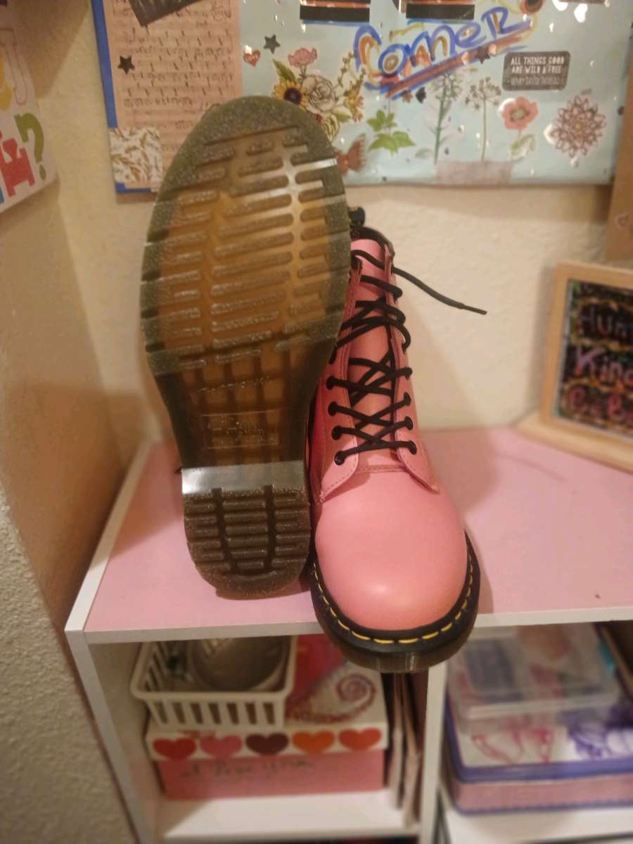 RARE HOT PINK Doc Martens 1460  Brand New