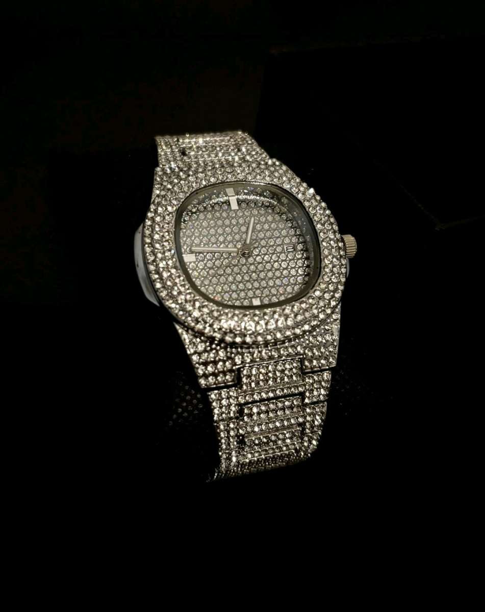Vvs moissanite Dimond Watch
